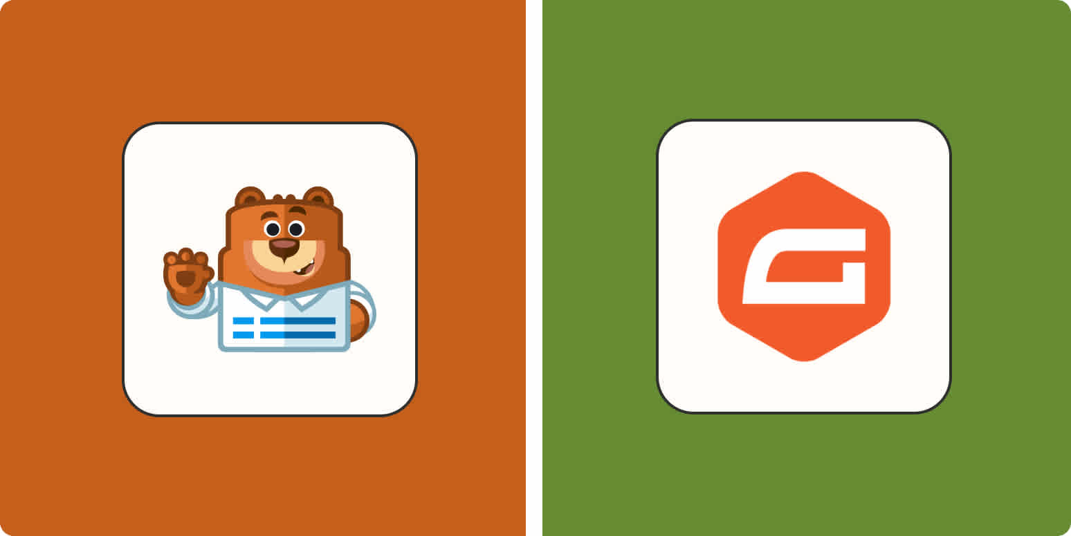 Hero image with the logos of WPForms and Gravity Forms