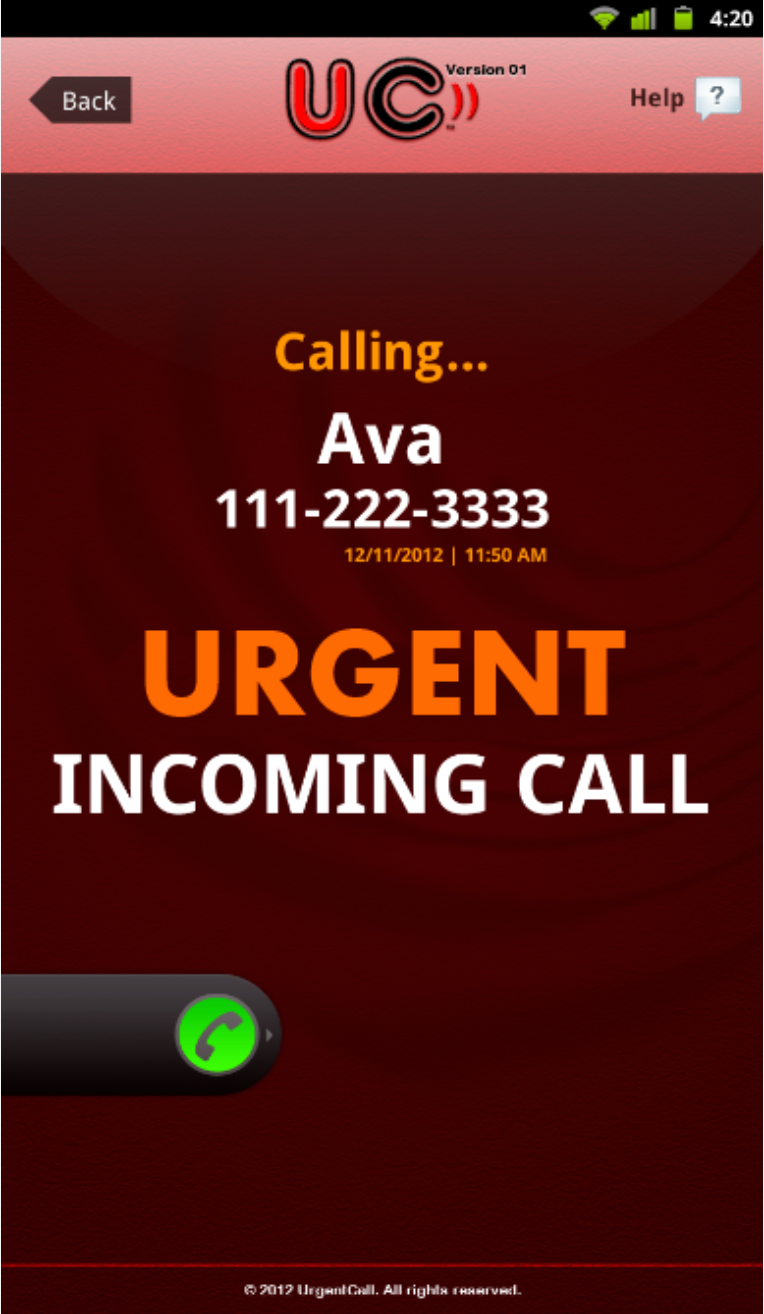 Urgent Call Android