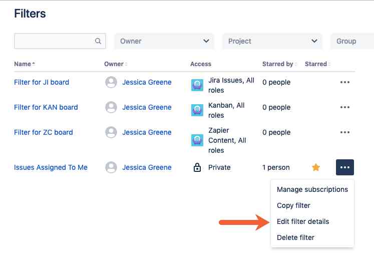 How to Create a Filter in Jira