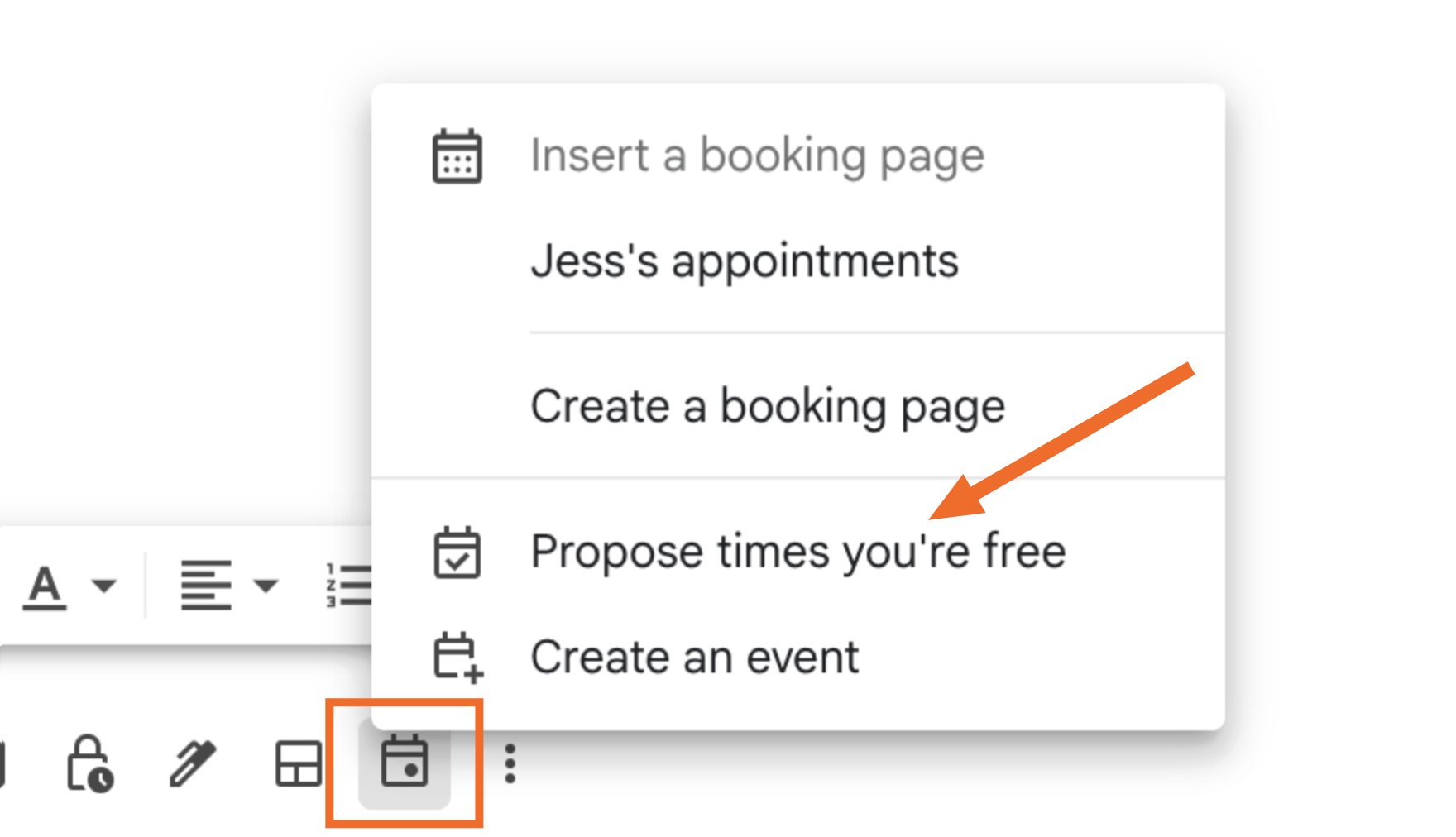 Comment utiliser la planification des rendez-vous Google Agenda directement depuis Gmail. 