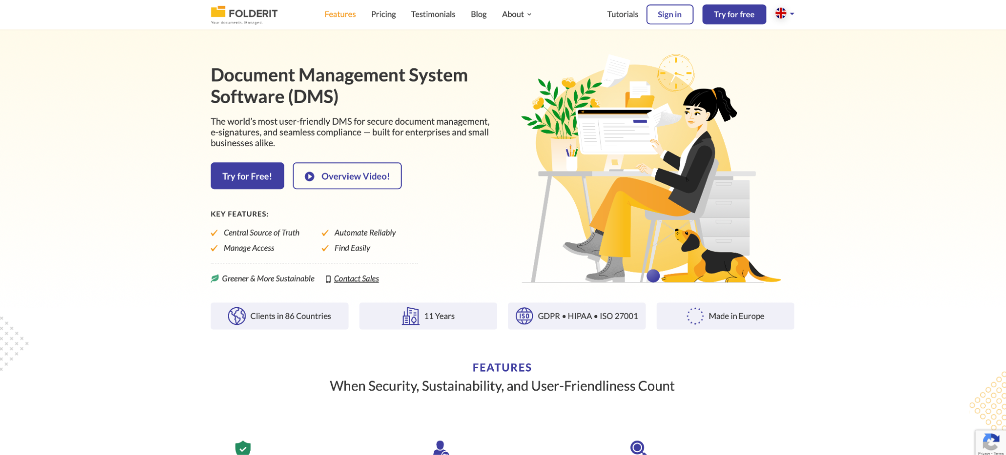 Folderit, easy-to-use document management software