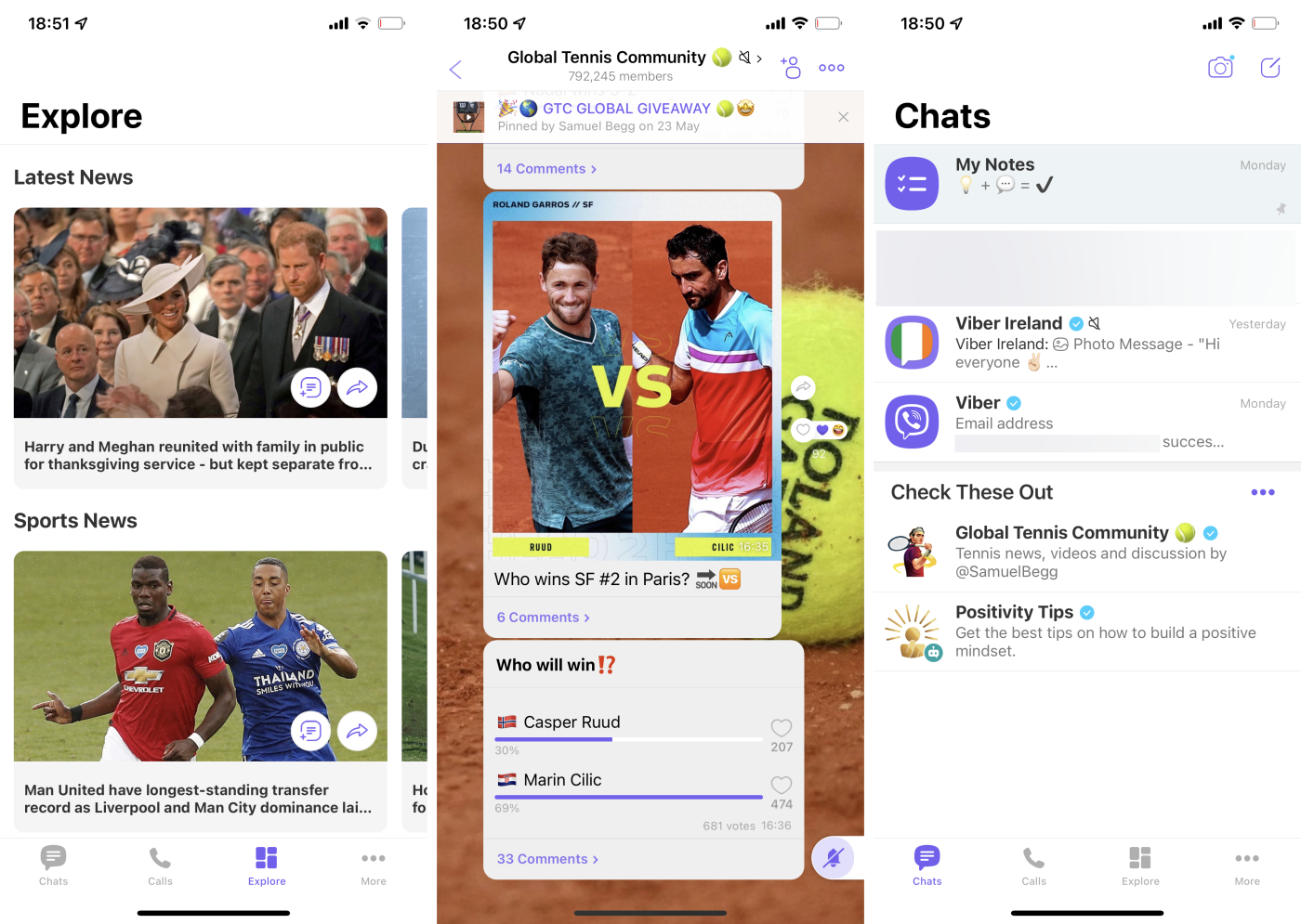 Viber, our pick for the best WhatsApp alternative