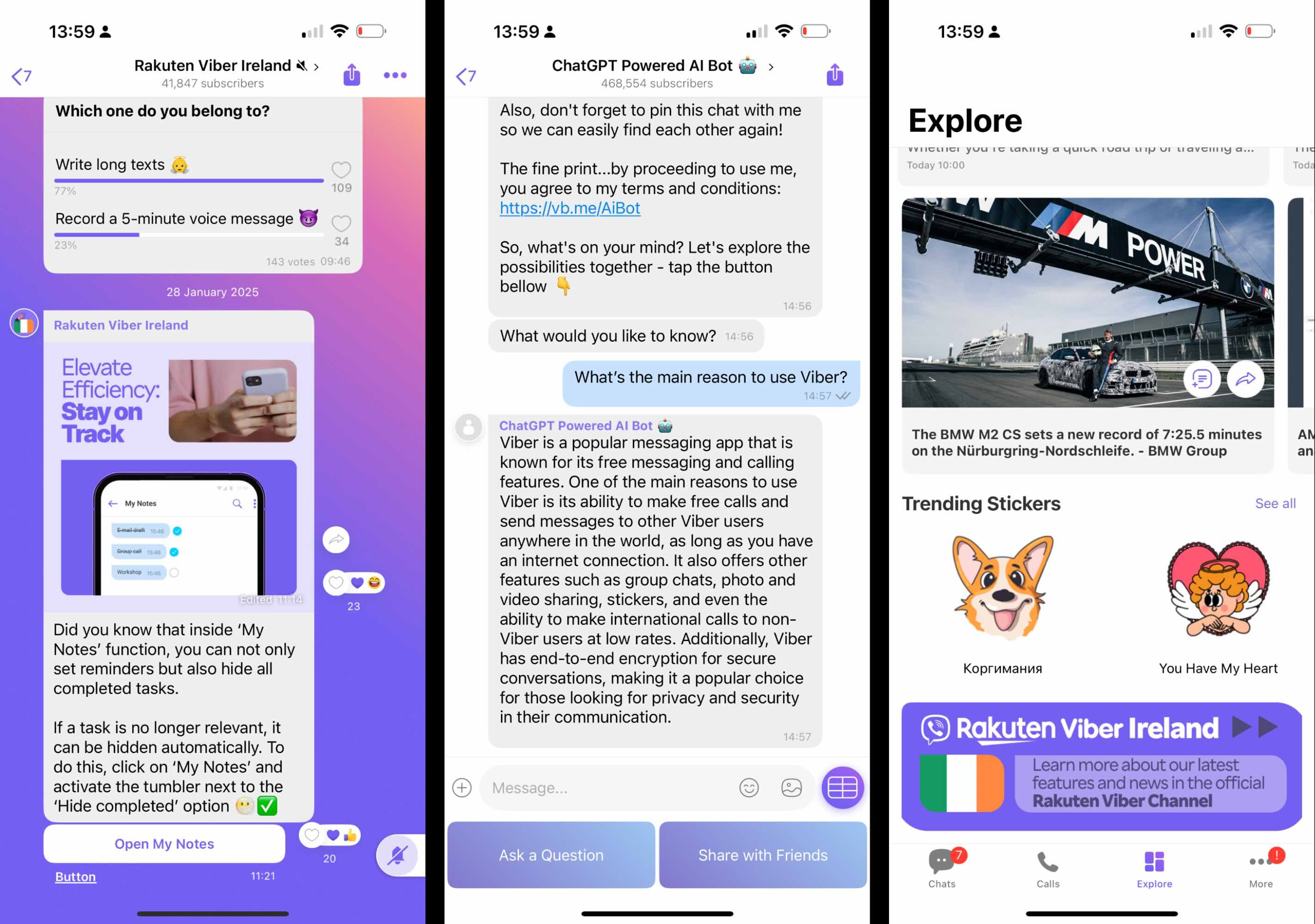 Viber, our pick for the best WhatsApp alternative