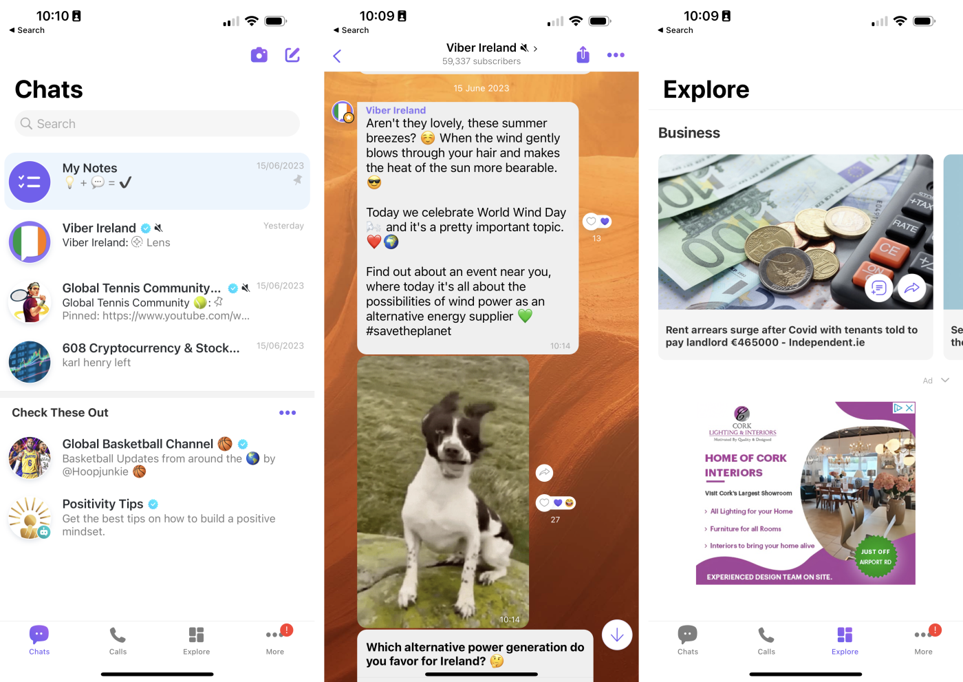 Viber, our pick for the best WhatsApp alternative
