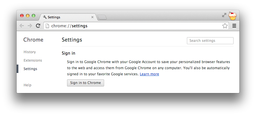 Log Into Your Browser