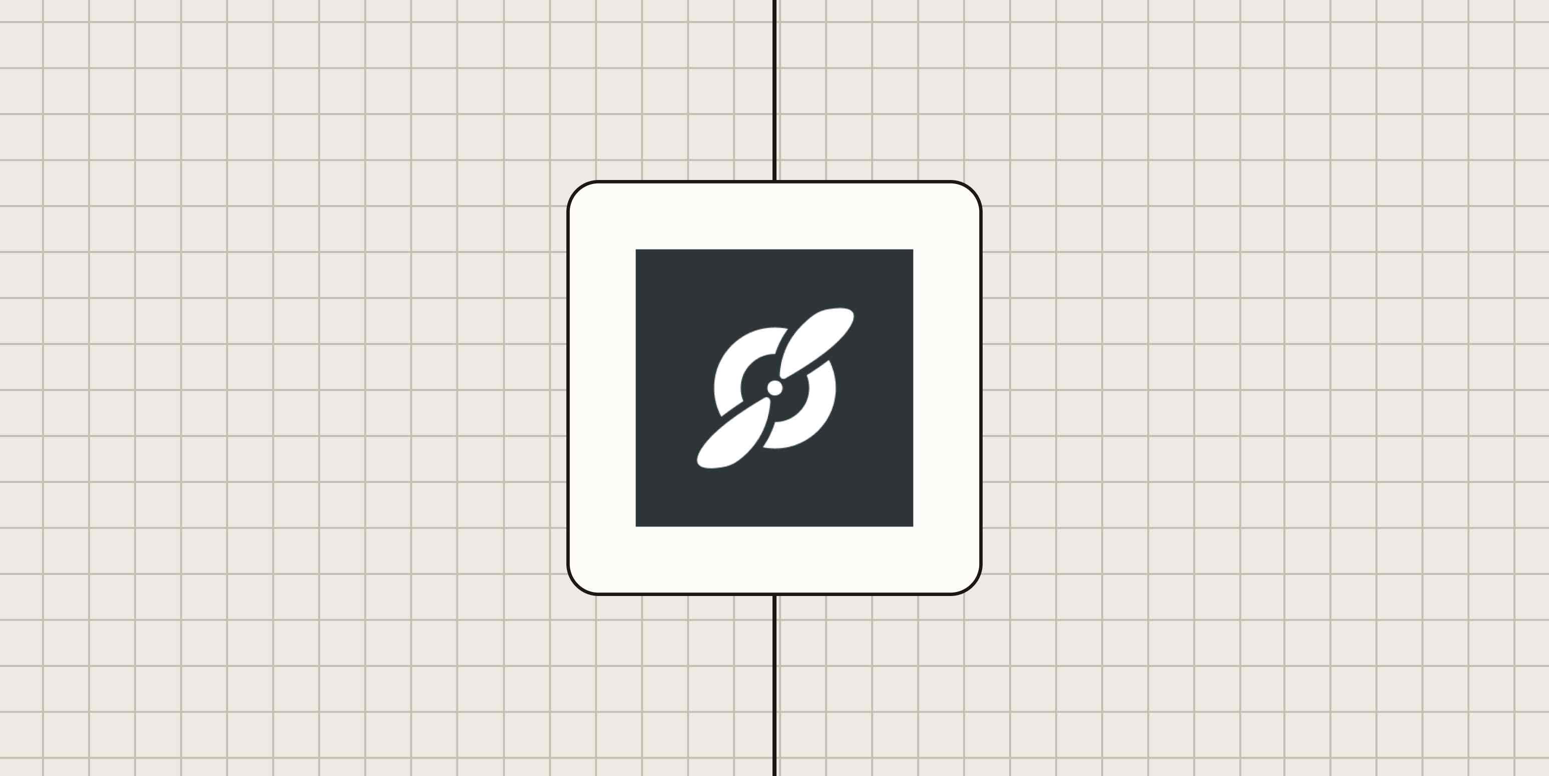 Fellow logo against a checkered-beige background.