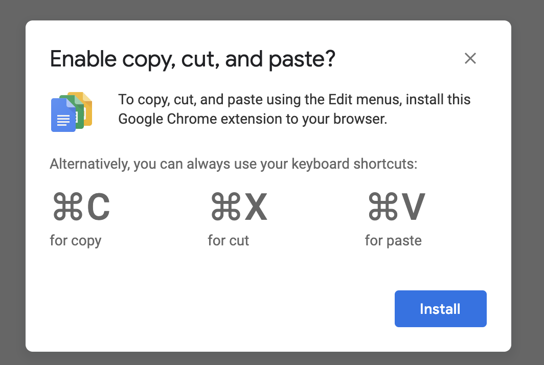 chrome apps google docs