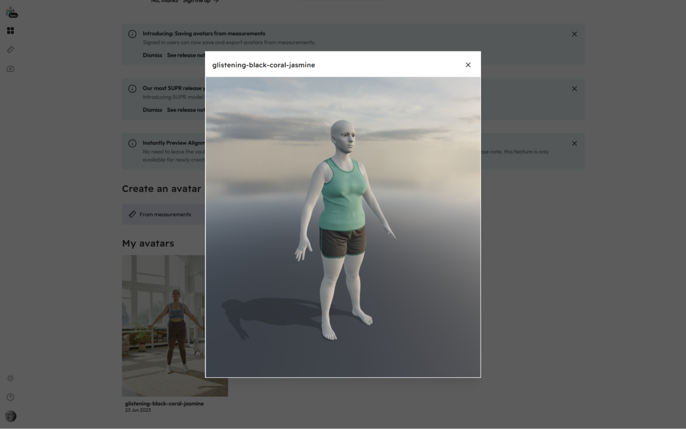 Meshcapade, an AI app for 3D modeling