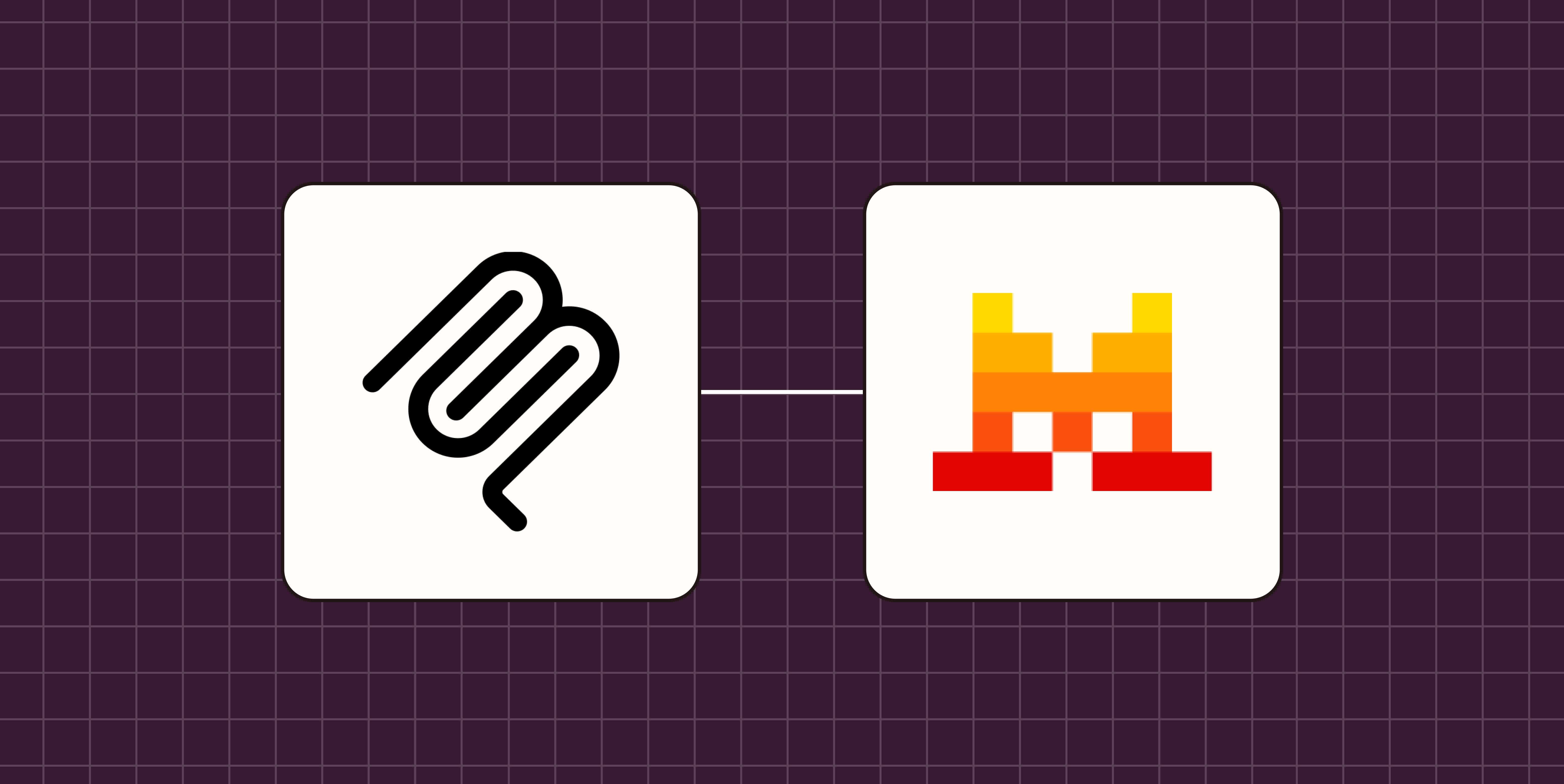 A hero image of the Zapier MCP logo connected to the Mistral AI logo on a dark purple background.