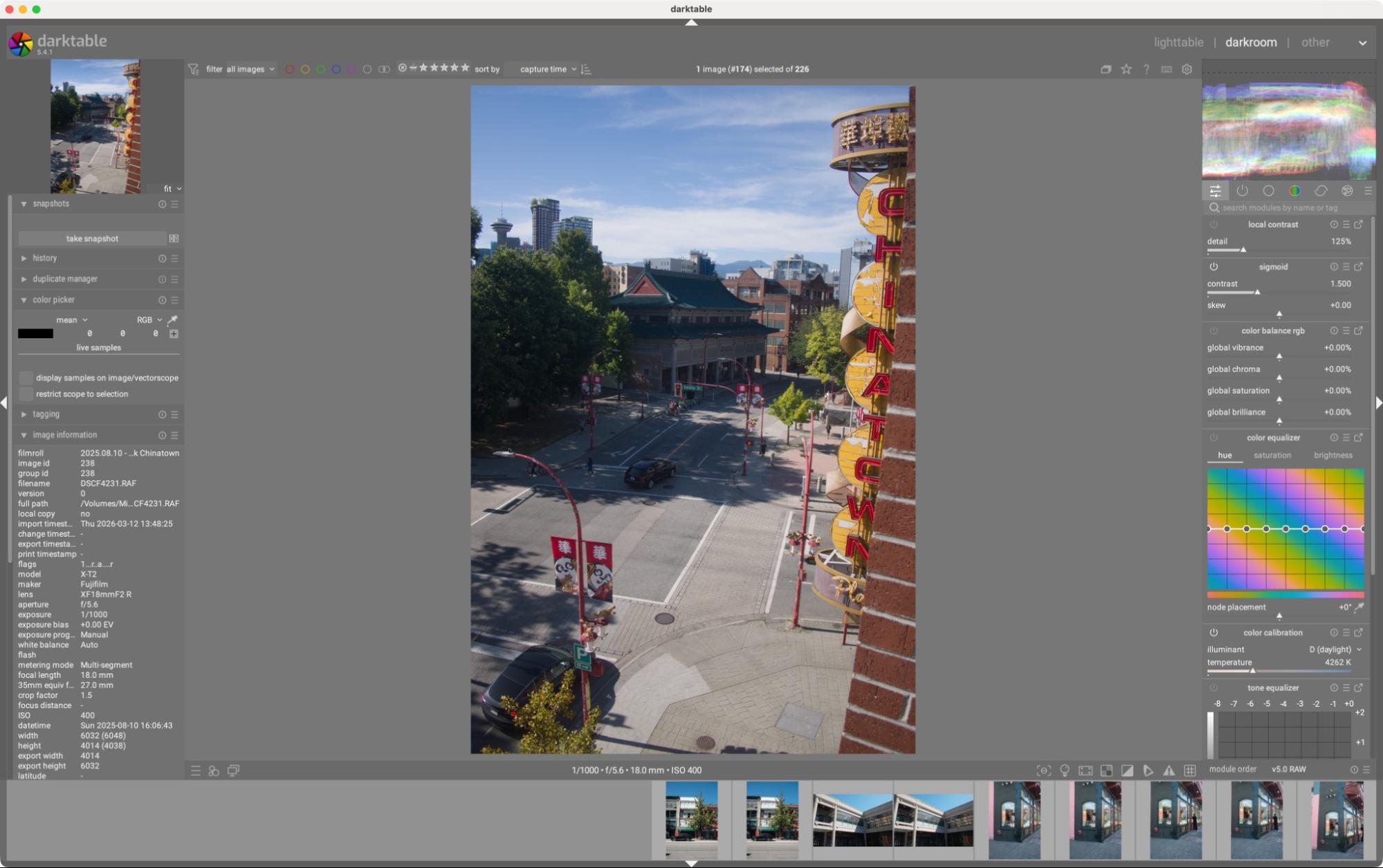 Darktable, our pick for the best free Photoshop alternative for totally free RAW photo editing