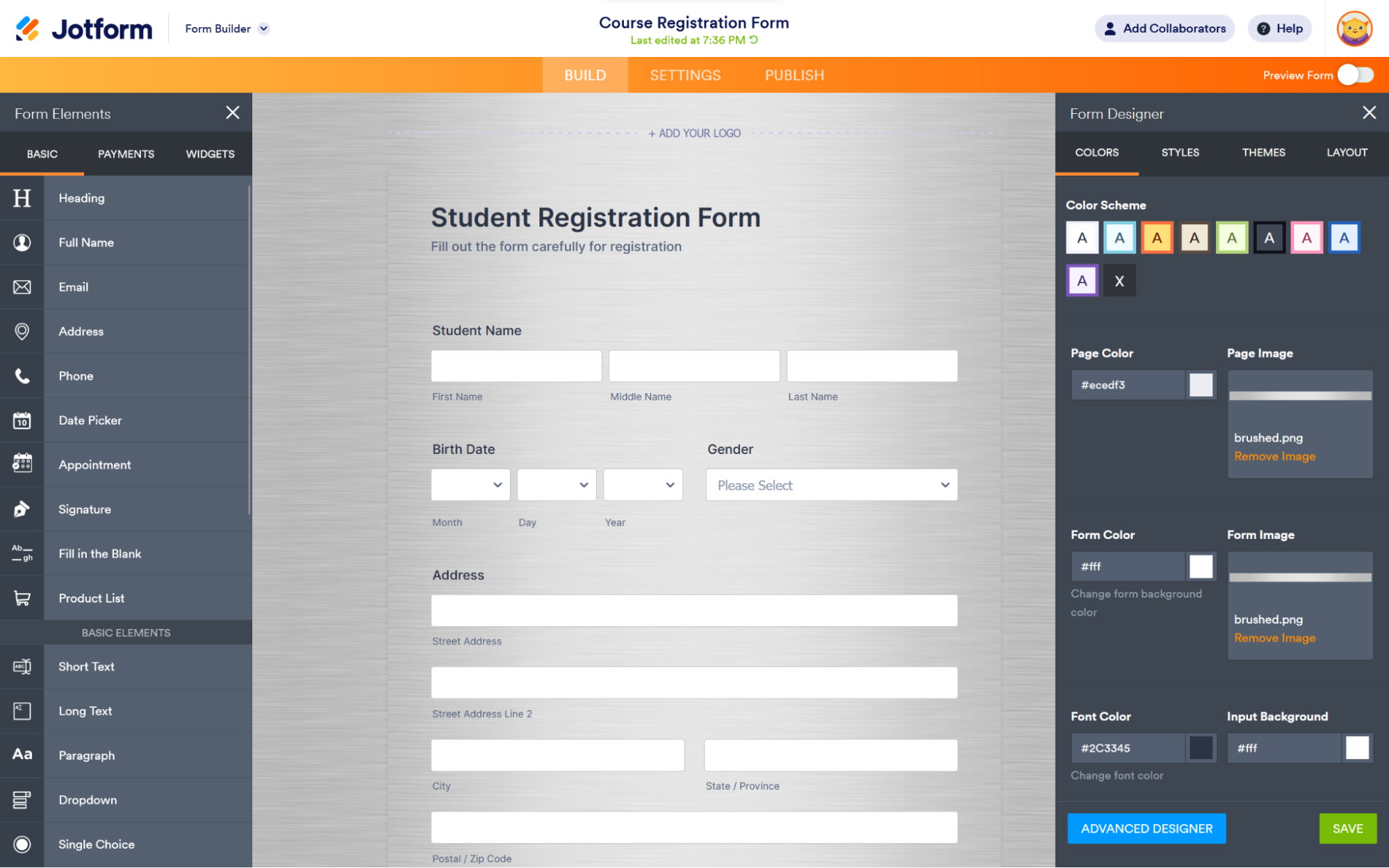 Free Online Application Form Software