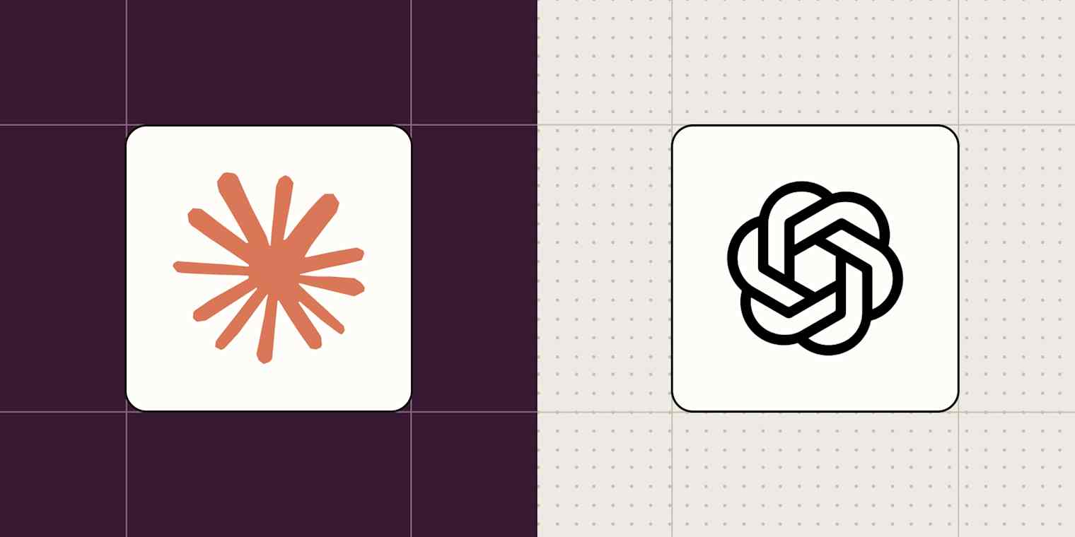 Hero image with the Claude and ChatGPT logos