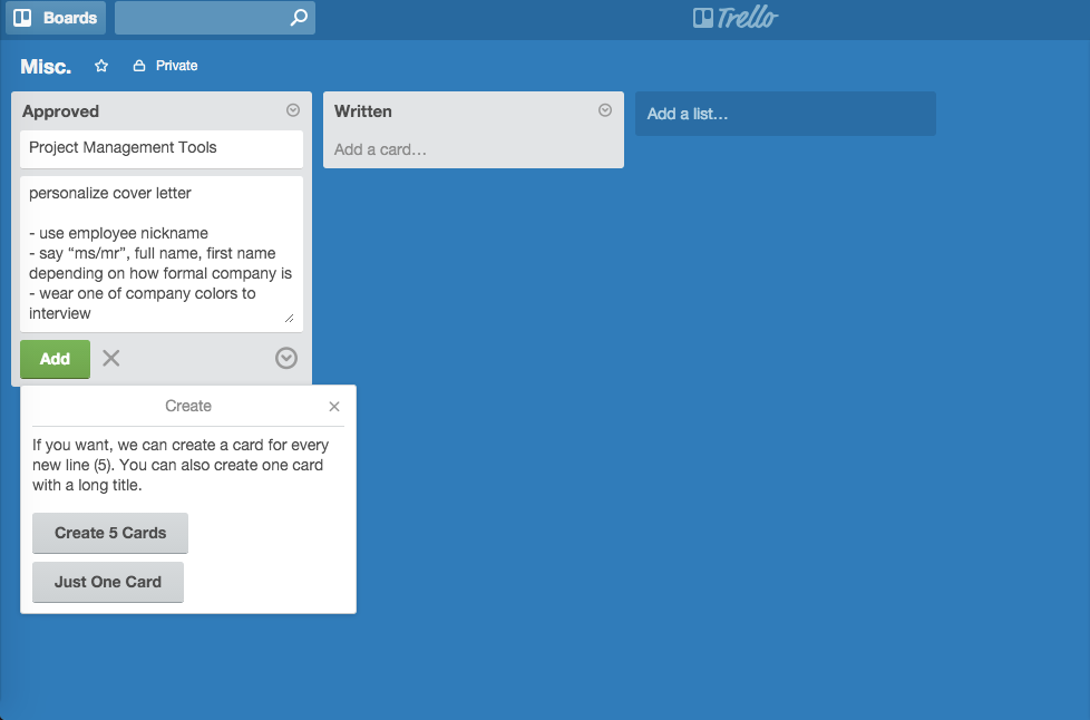 Trello Real-Time Card Counter