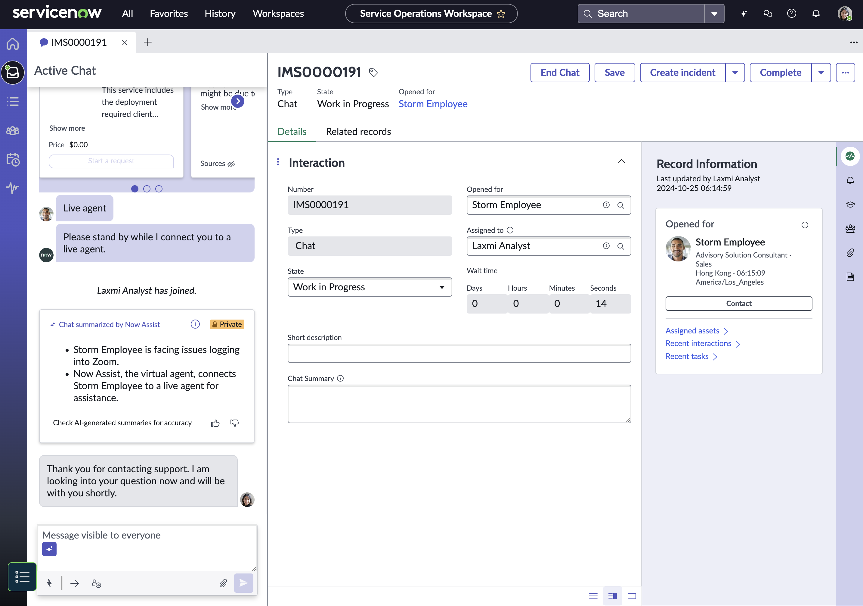 ServiceNow, our pick for the best IT management tool for enterprise-scale operations.
