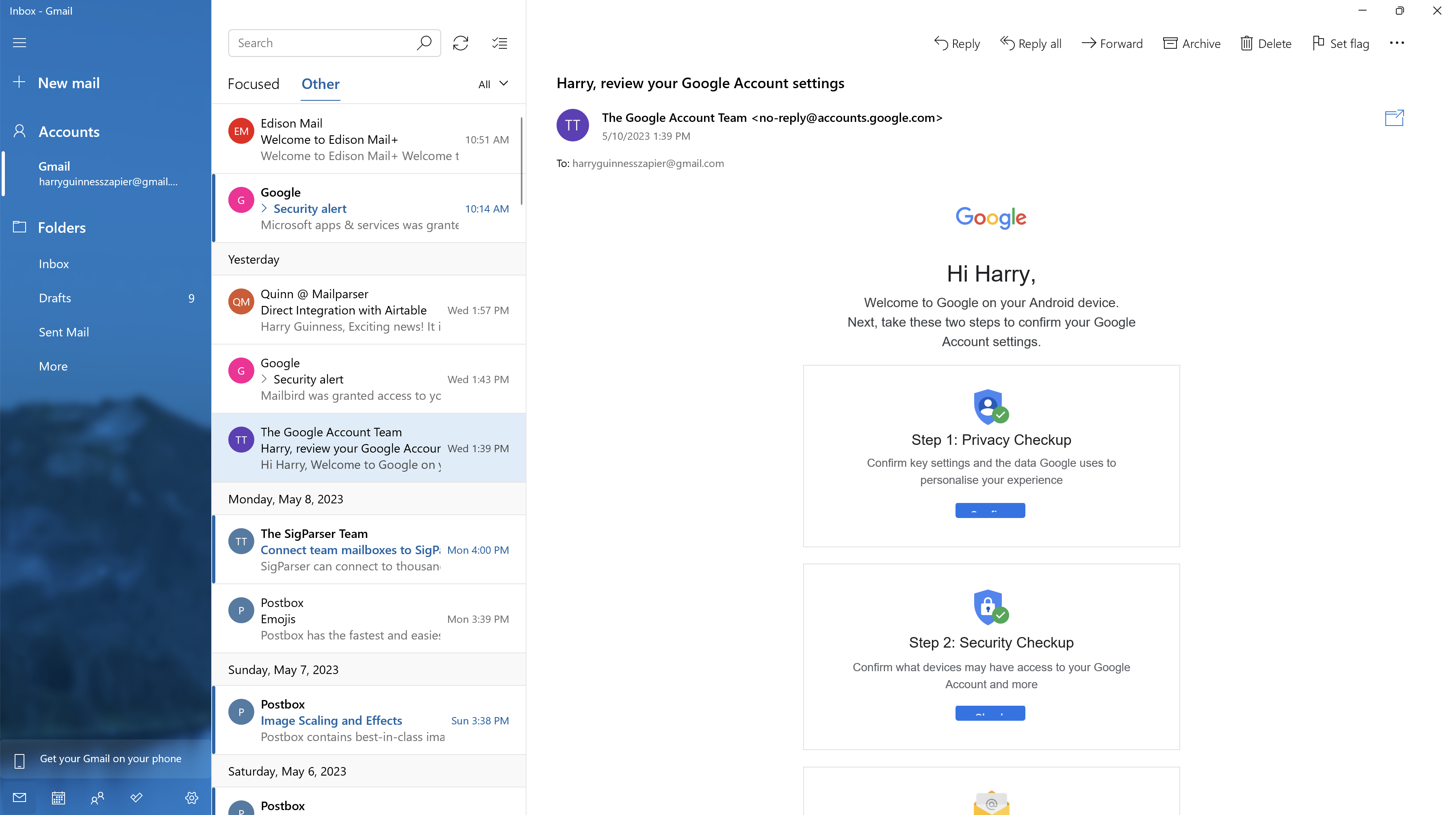 How to set up your Microsoft 365 email in Gmail (Webmail)