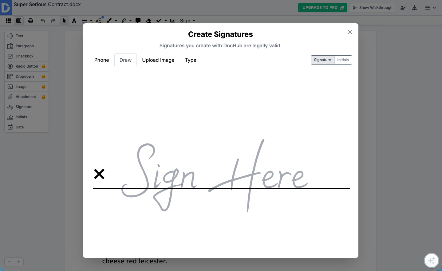 DocHub, a DocuSign alternative