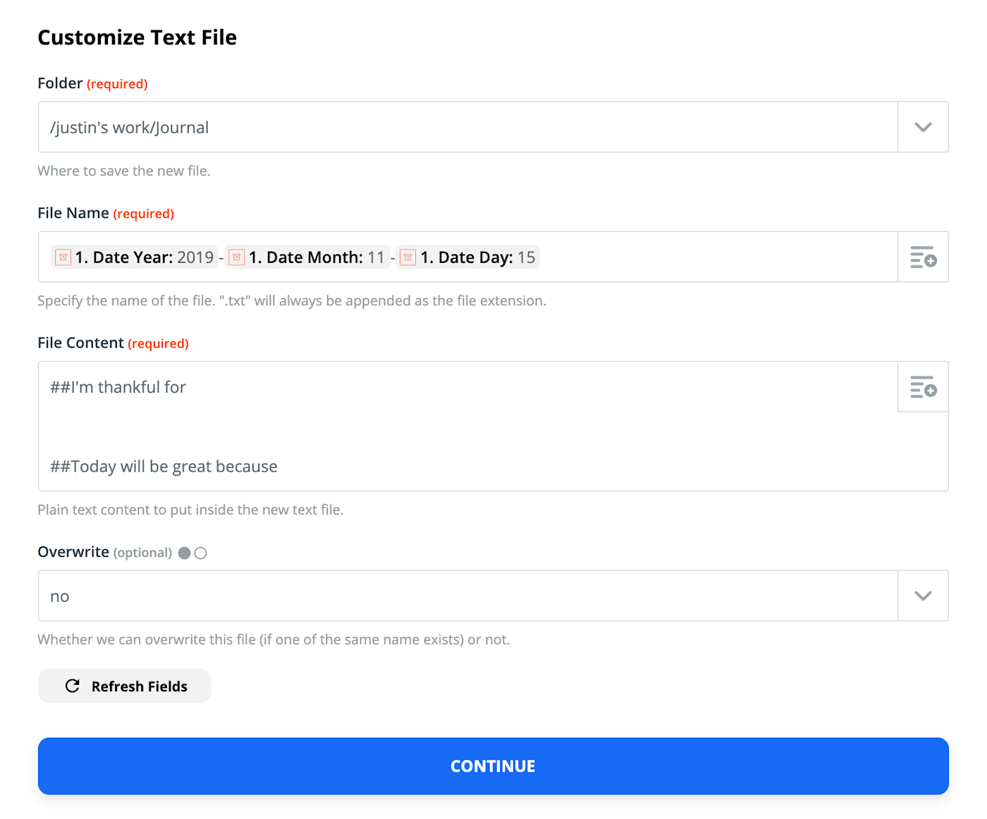 How to build your own journal app | Zapier