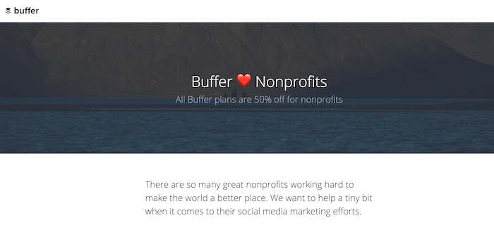 Buffer for Nonprofits
