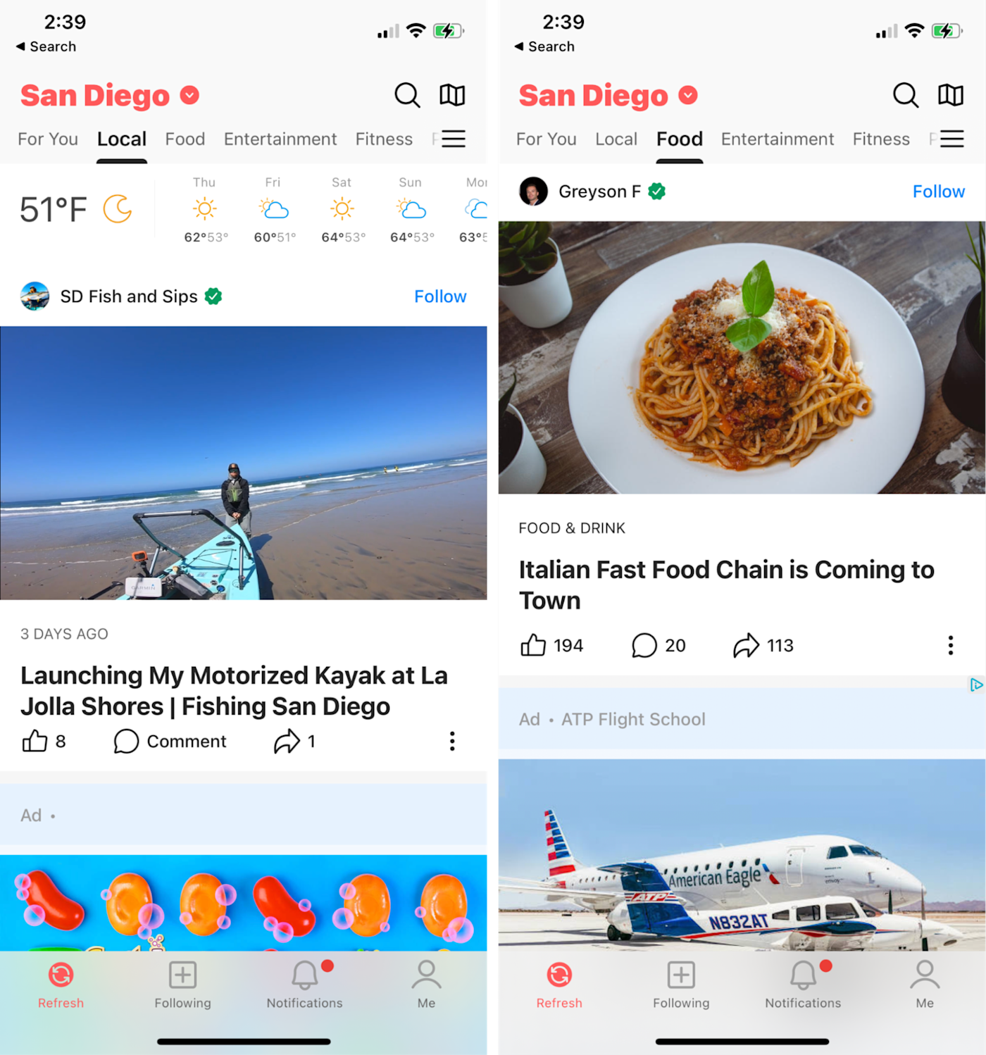 NewsBreak, our pick for the best news app for a well-rounded news app with no paywalls