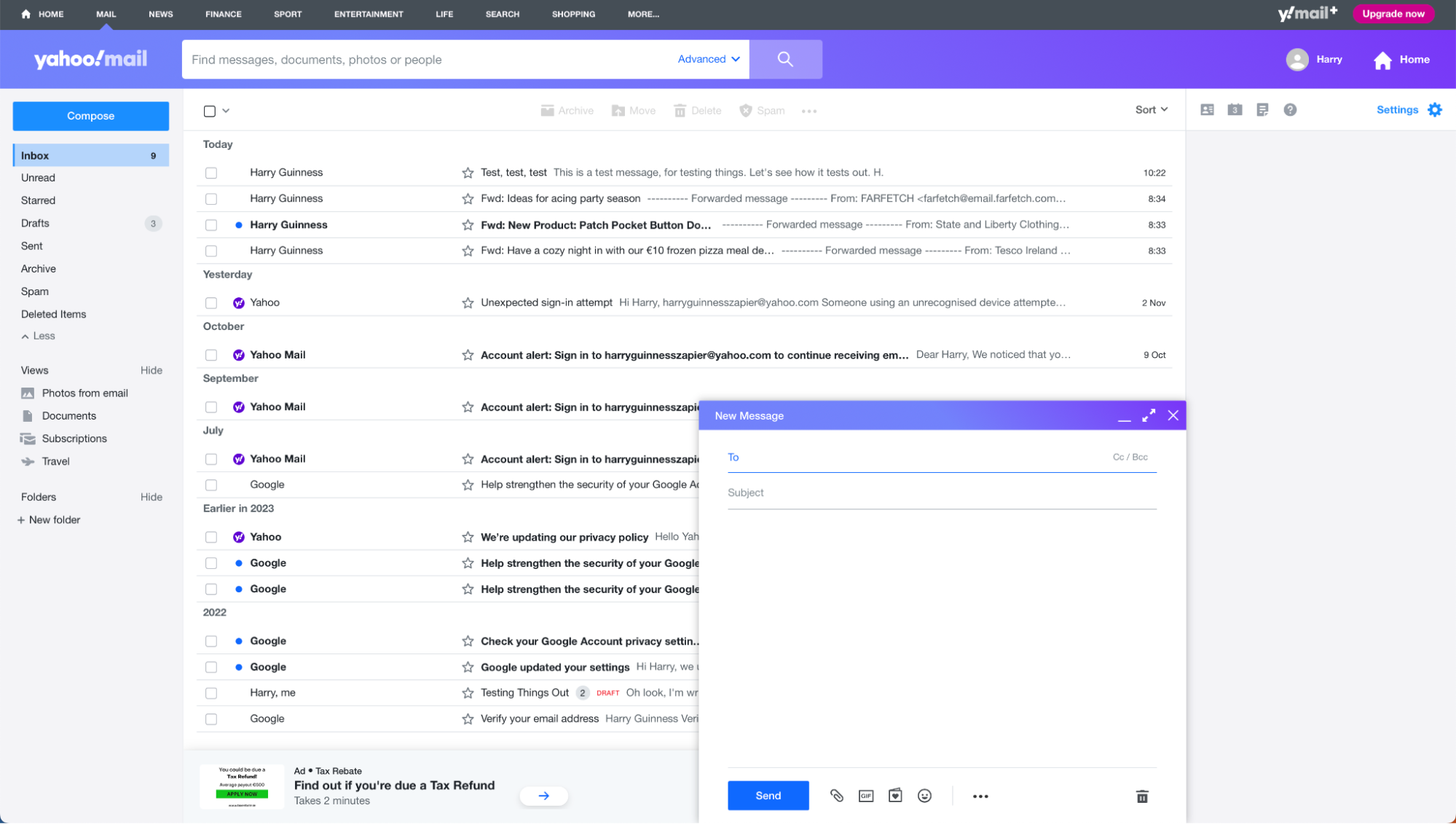 How to Use Message Templates in Yahoo Mail