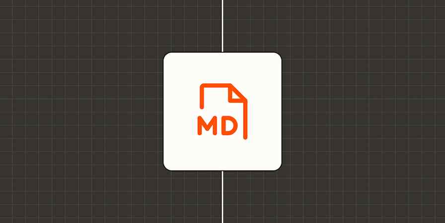 Hero image with an icon representing a Markdown file or agent skill