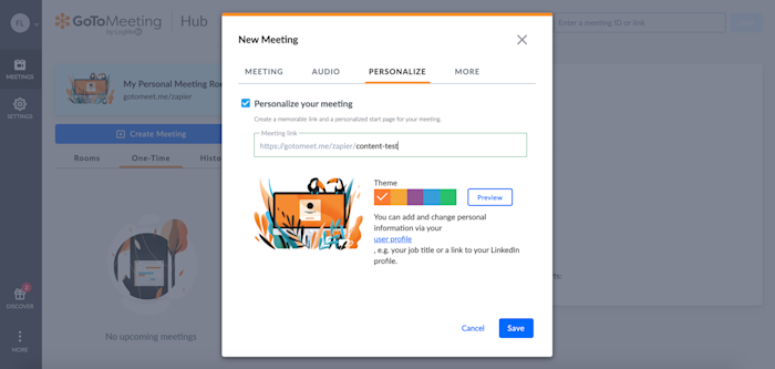 GoToMeeting screenshot