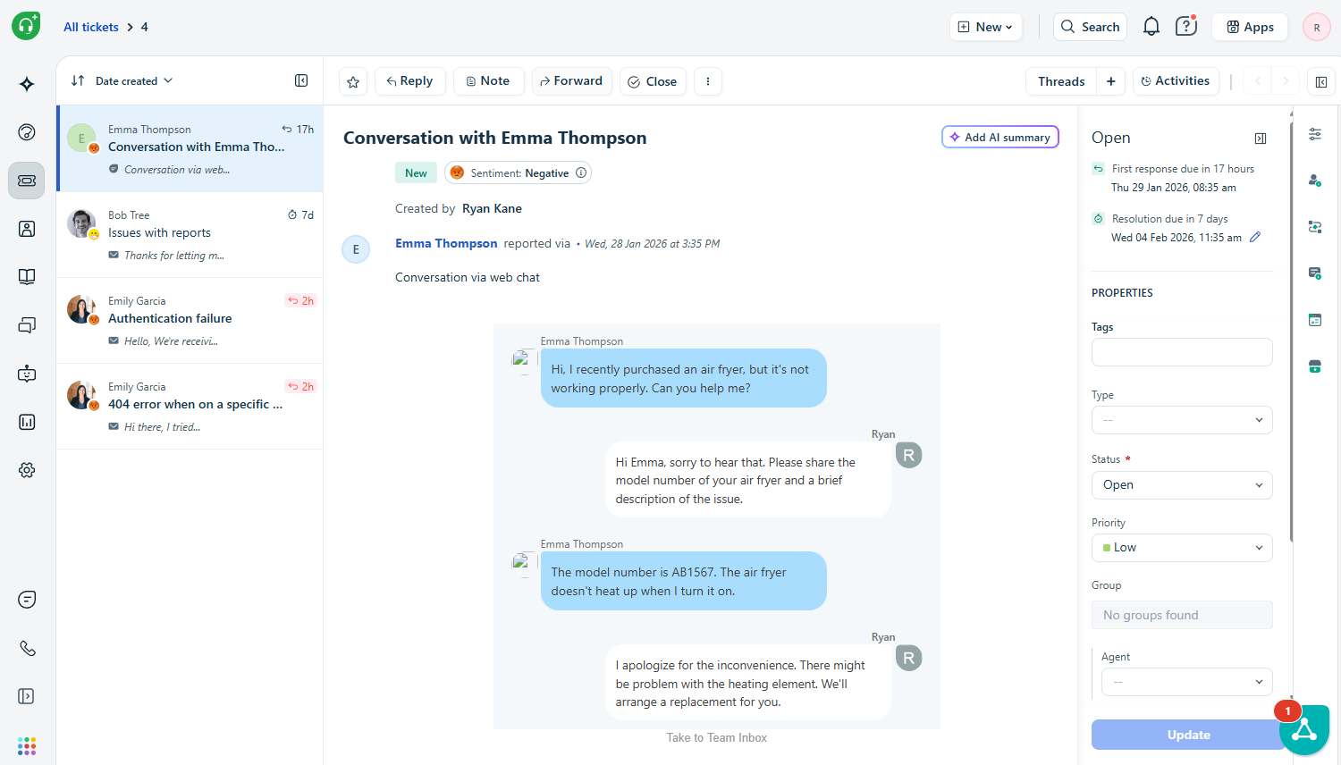 Using Freshdesk and Freshchat together