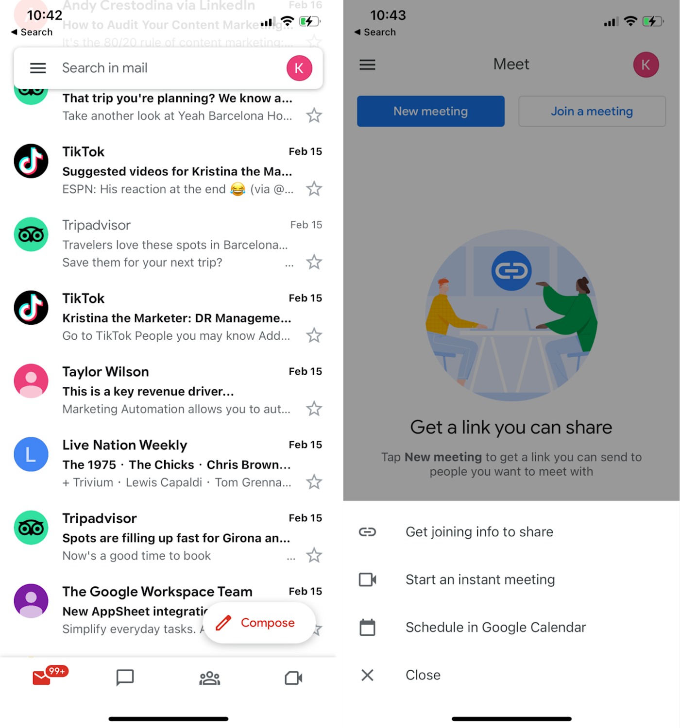 A unified Gmail, for all the ways you connect