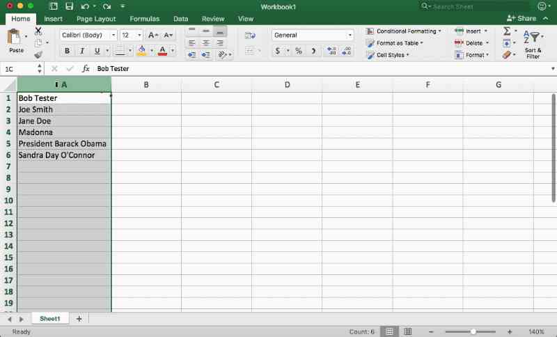 Excel Google Sheets