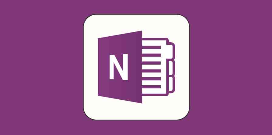 Hero image with the logo of OneNote