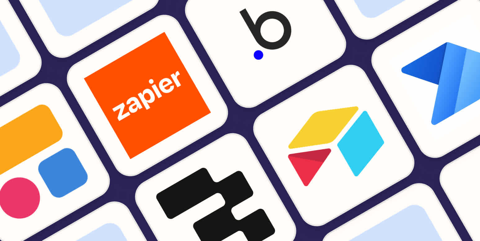 Hero image with the logos of the best AI app builders