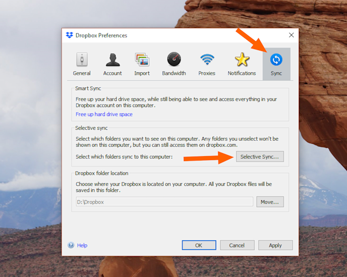 How to Use Selective Sync in Dropbox
