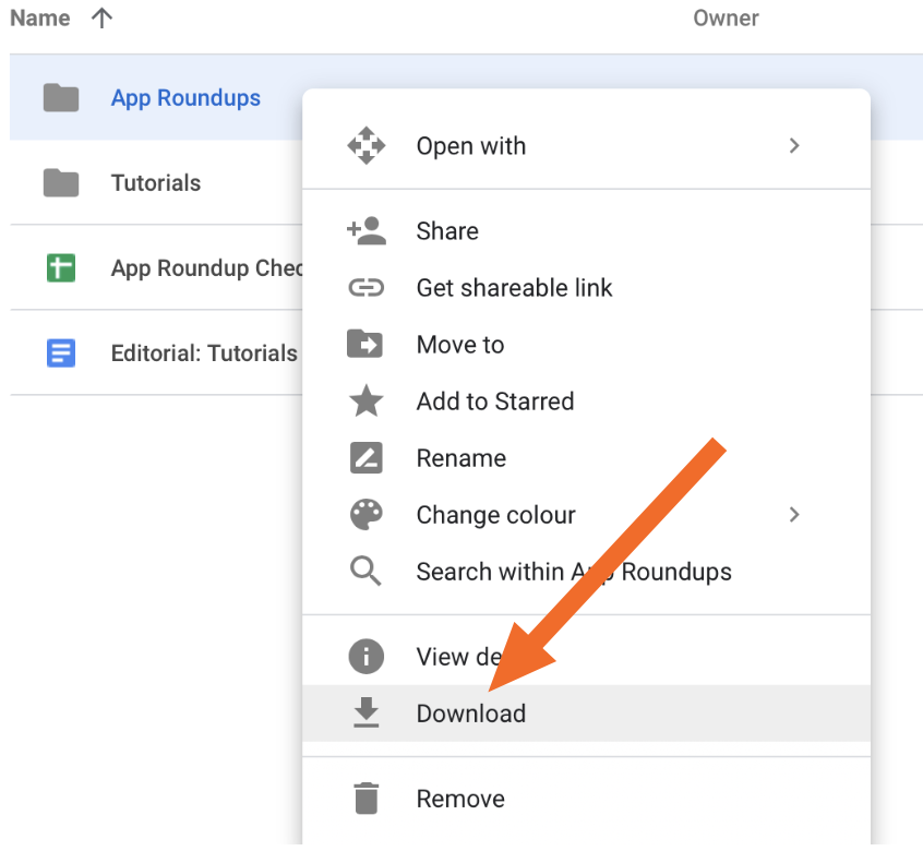 download file from google drive