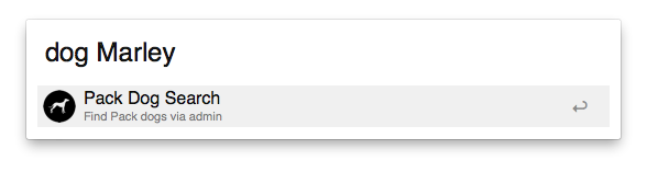 alfred Search Your Own Website