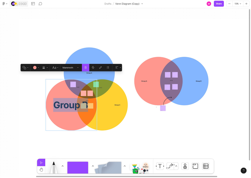 FigJam, our pick for the best diagram software for remote team management