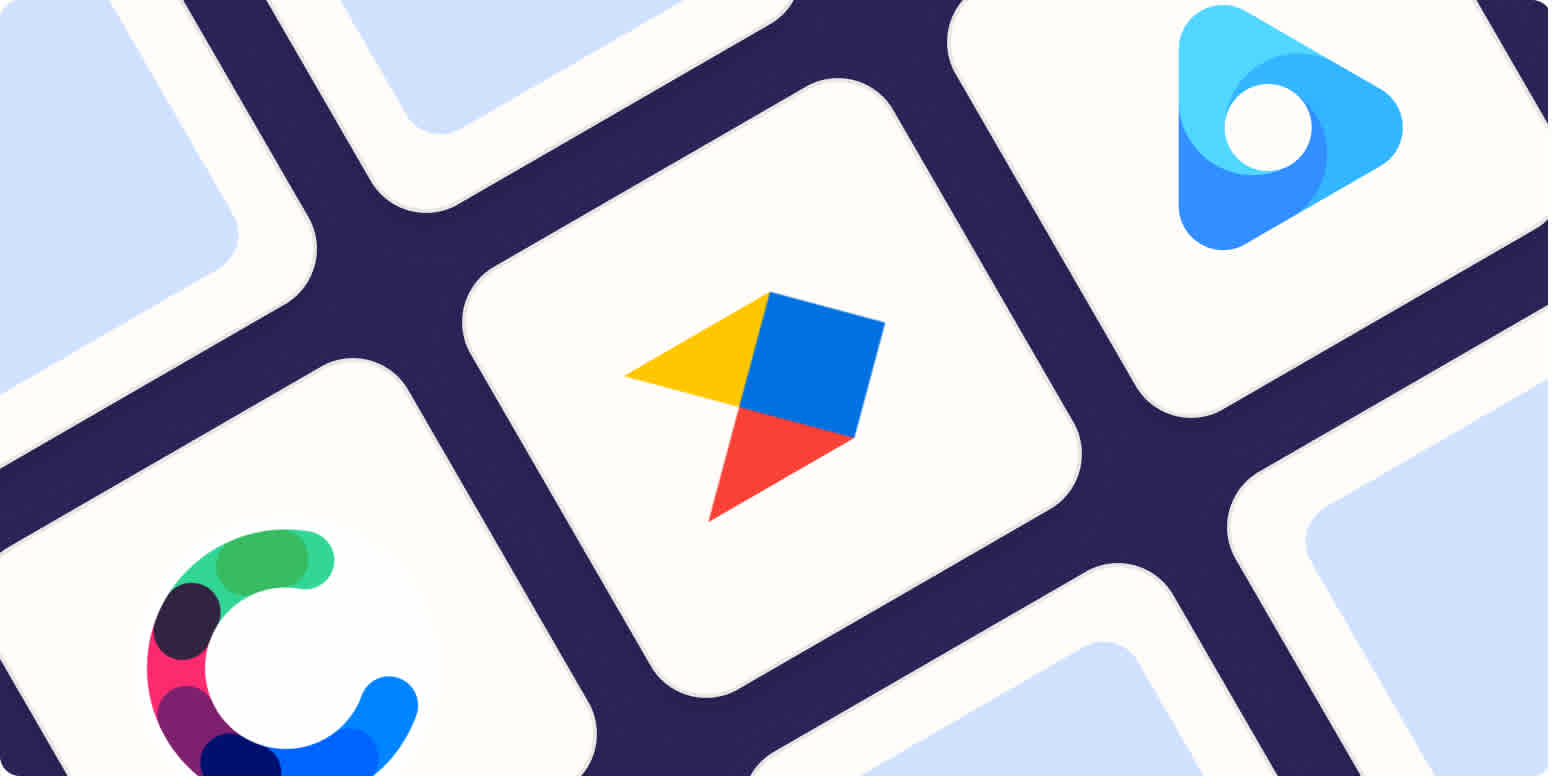 Hero image with the logos of the best product management software