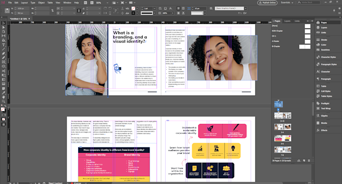  A screenshot from InDesign