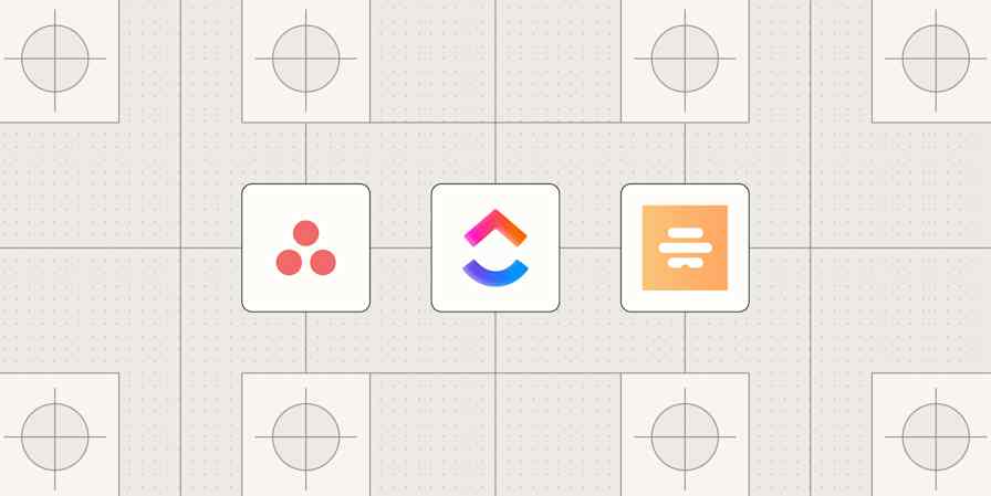 Hero image with the logos of the best AI project management tools