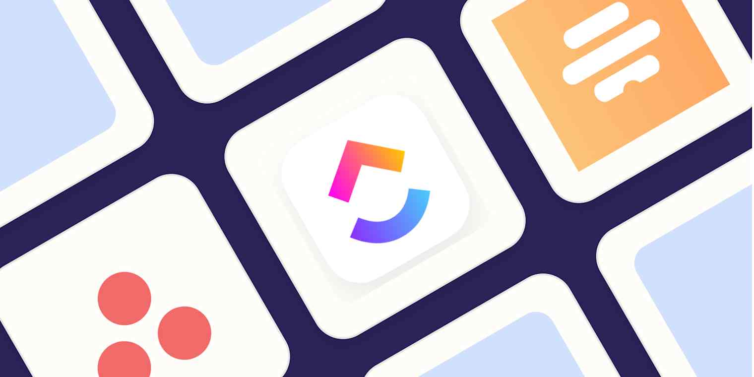 Hero image with the logos of the best AI project management tools