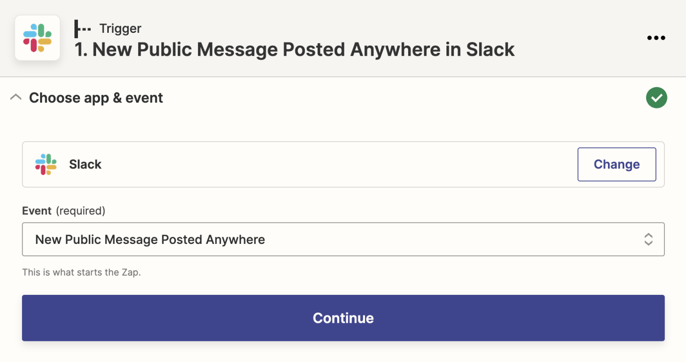 New Message posted anywhere in Slack
