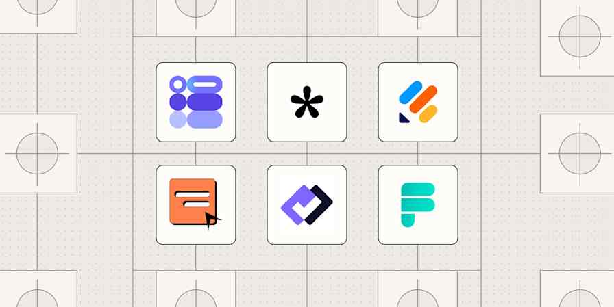 A hero image with the logos of the best free form and survey apps