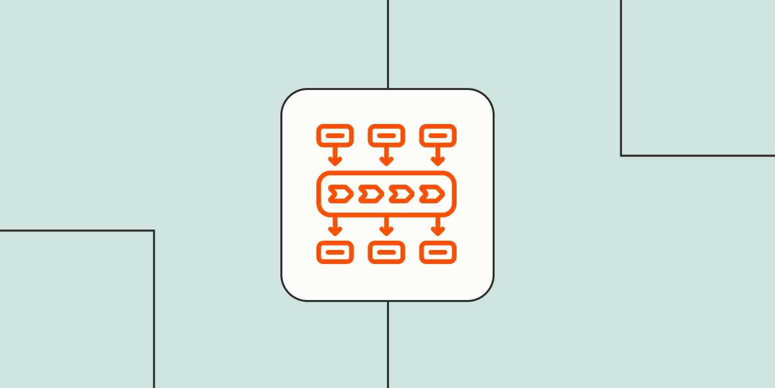 Hero image with an icon representing an enterprise service bus