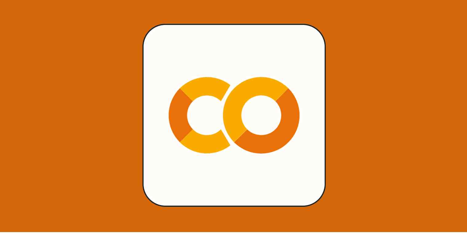 Hero image with the Google Colab logo