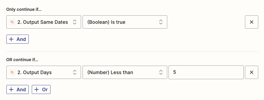 Use filter and path rules to evaluate Formatter's output.