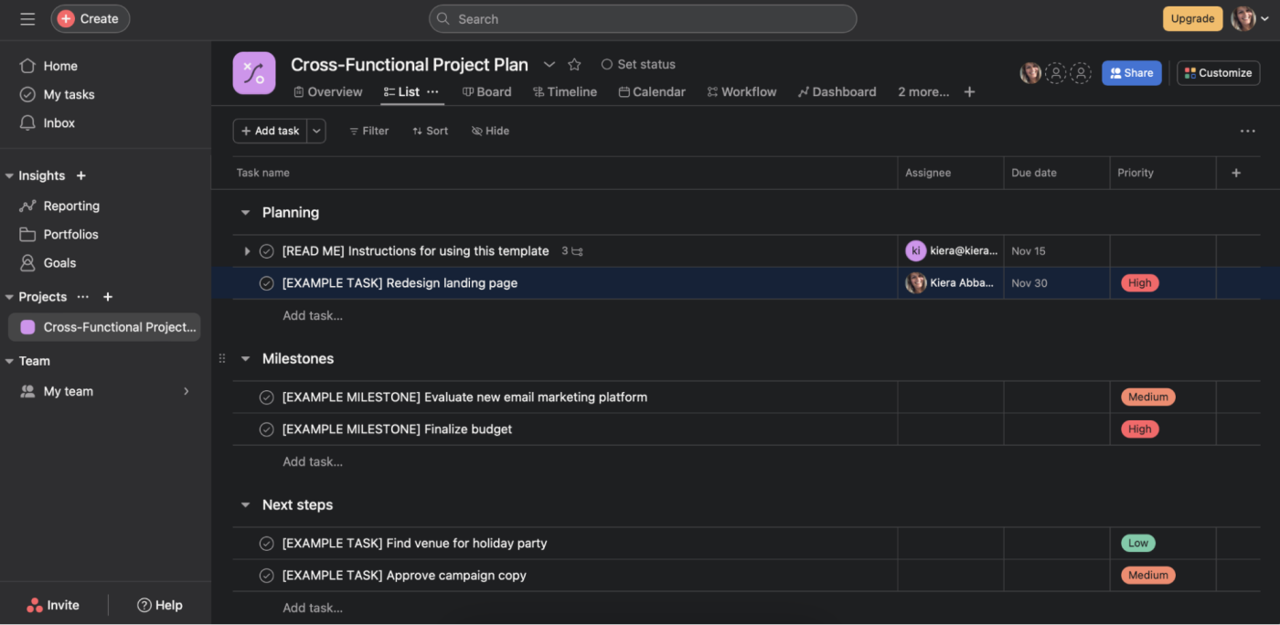 This project management system helps your engineering team track every  initiative