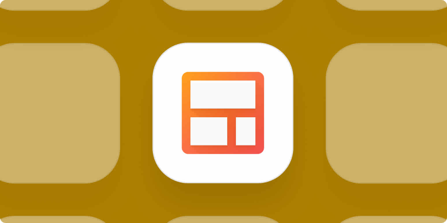 Streak logo on a gold background