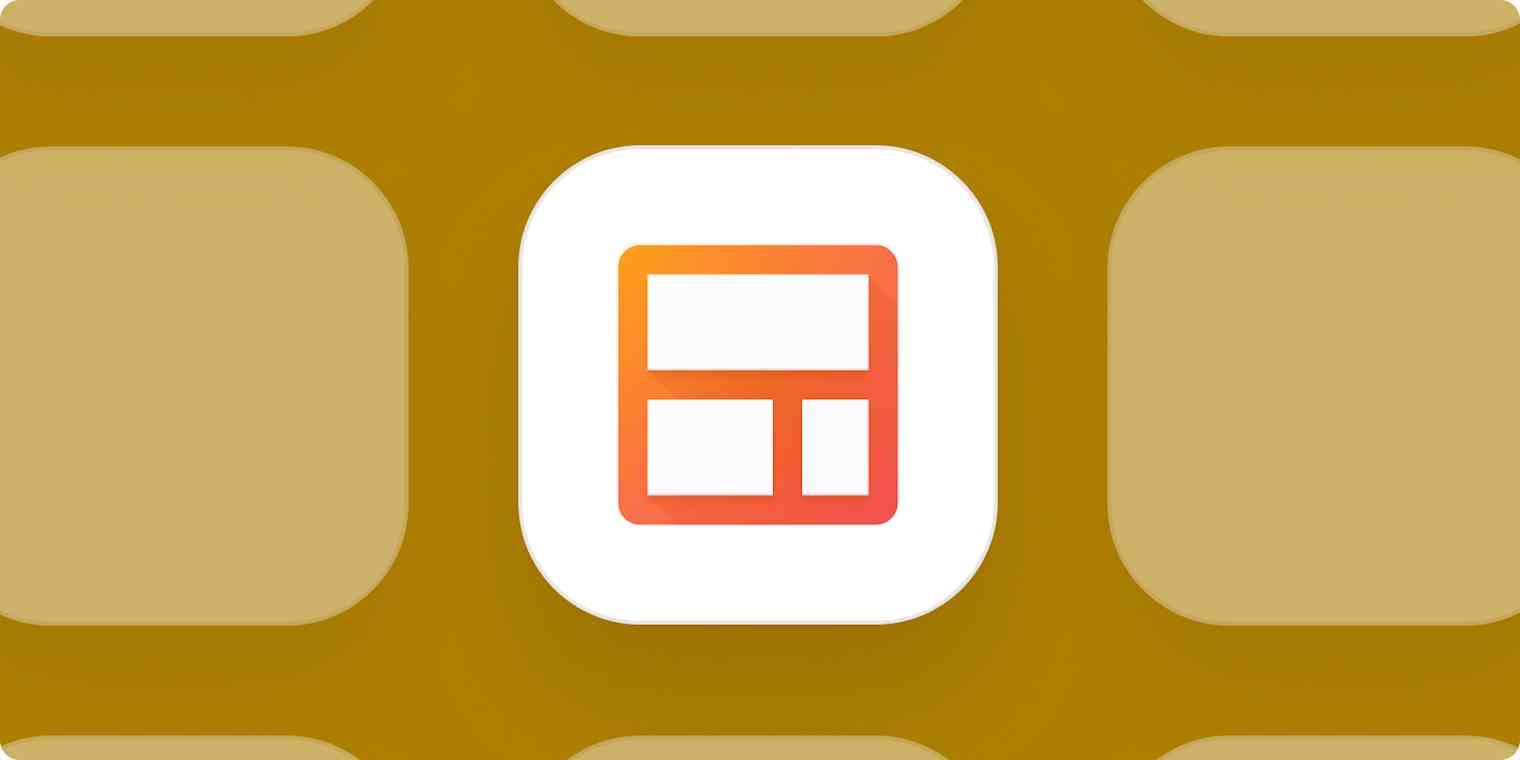 Streak logo on a gold background