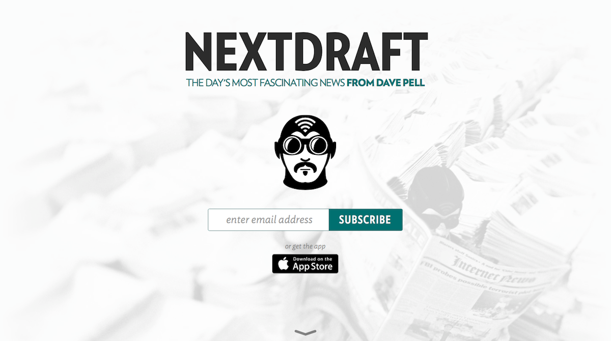 Next Draft email newsletter