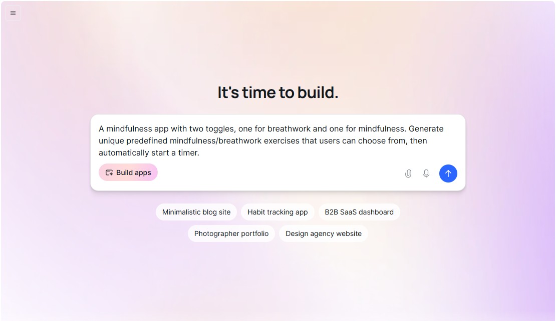 Building apps from a prompt in Lindy