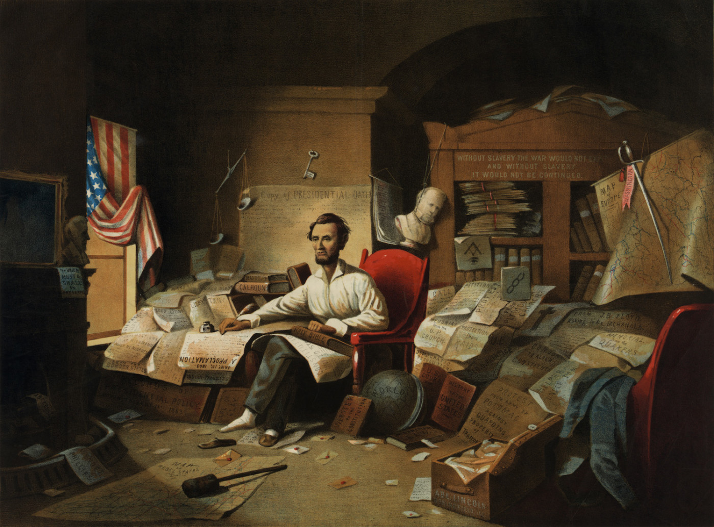 Lincoln writing